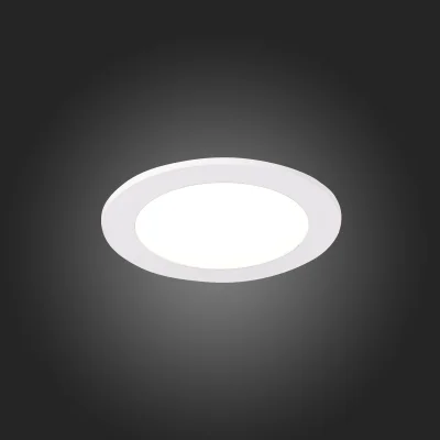 Св-к встр. Белый LED 1*5W 3000K/4000K/6000K 375Lm Ra80 110° IP20 D92xH30 220-240V Встраиваемые светильники_8