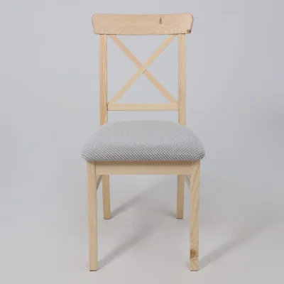 Стул Ингольф, тон 15, прозрачный лак/серая ткань Аризона дождь 149/2_6