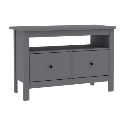 Тумба САГА 2 ящика, серая (2.08.03.080.4 RU) фотография