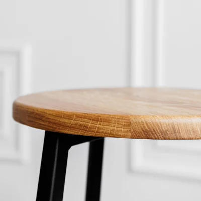 Стул полубарный круглый TRH-63натуральный/черный_6