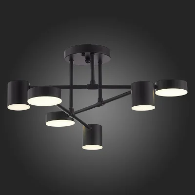 Светильник потолочный Черный/Черный LED 6*7W 4000K NOBEL_2