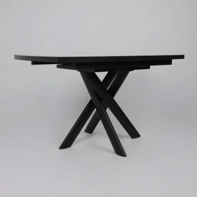 Стол LEONEL-130, раздвижной 130(165)х85, CALAKATTA ST CER/Черный_9