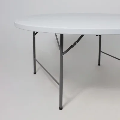 Стол складной Table AKS тип 10, белый (D152х74)_11