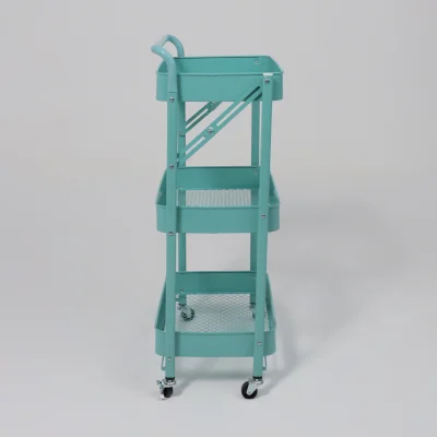 Этажерка NIKA, голубая (бирюзовый)_5