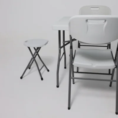 Табурет складной 33*30*45, белый_2