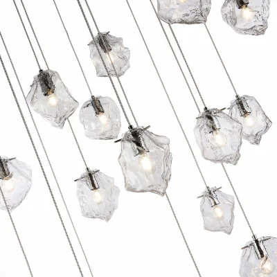 Светильник подвесной ST-Luce Хром/Прозрачный E14 18*40W PORTICI_5