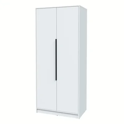 Шкаф КОНЦЕПТ КТ-Ш2, к.Белый/ф.Белый  (В2128хШ918хГ547мм) фотография