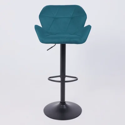 Кресло барное BERLIN GB, Velutto 20 бирюзовый велюр/черный_11