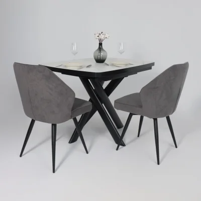 Стул MICHAEL-R1 360, b28 ANTRACITE LUX\черный_4