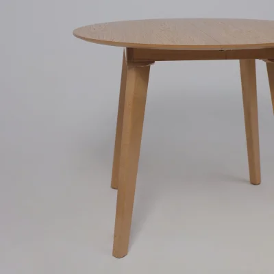 Стол КРИТ 1100(1450)*1100, Светлый бук без тонировки/светлый бук_16