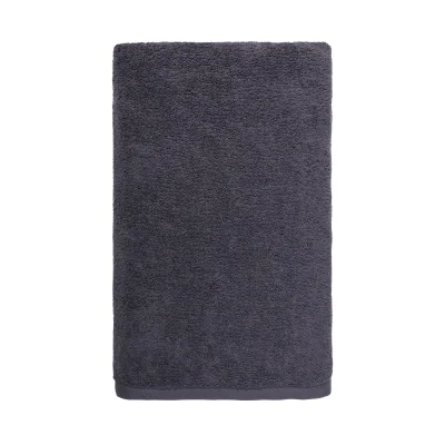 Полотенце махровое, 50*90см, черный графит Е2022-181 фотография