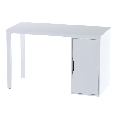 ИНГАР 1/ДВ/T стол письменный 120x75x55, белый фотография