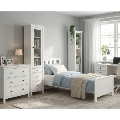 Спальня Сага, белый. Комплект №3_4