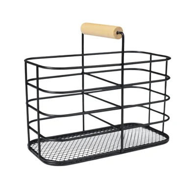 Подставка для кухонных принадлежностей BAGSY, черный, 19.2*9*16см фотография