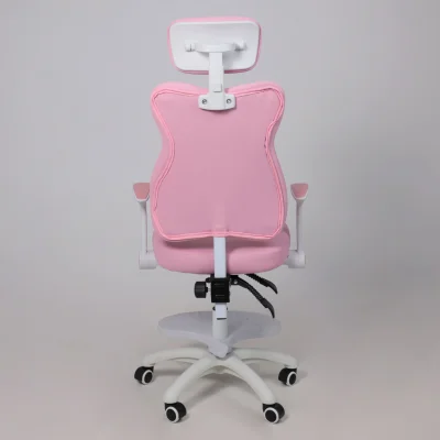 Кресло поворотное LOLU, ткань, розовый_15