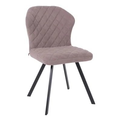 Стул ROBBY D, b05 LATTE LUX\черный фотография