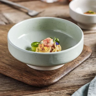 Миска-Боул STONE CLAY, керамика, светло-зеленый, d17.5*7см_2