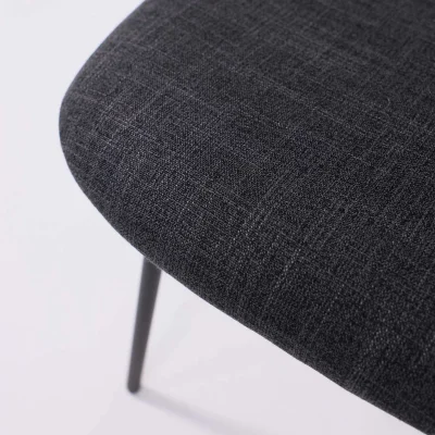 Стул DIXIE, темно-серая ткань/черный_9