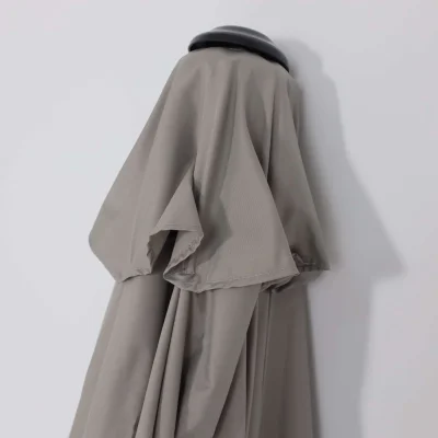 Комплект садовой мебели SUNBEAM (стол 1шт, 6 кресел, зонт 1шт), серый/черный_33