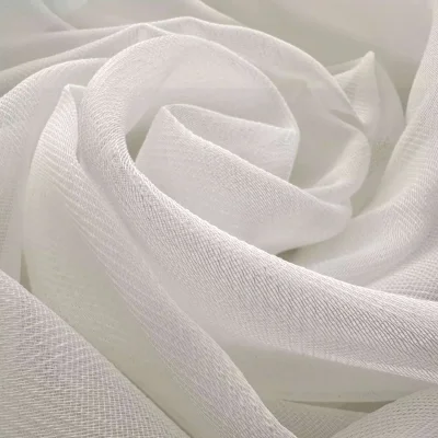 Тюль "Ёлочка" 2,7х4,0 на прозрачной ленте, цвет бежевый, (арт.V-106) фотография