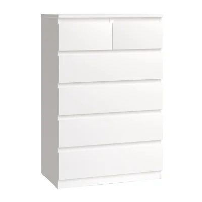 Комод МАЛЬТА 4+2 ящика, 80х121, белый (2.05.02.100.1  RU) фотография