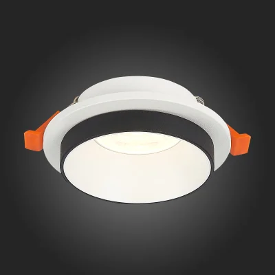 Св-к встр. Белый GU10 1*50W  D92xH38 220V Без ламп Встраиваемые светильники_2