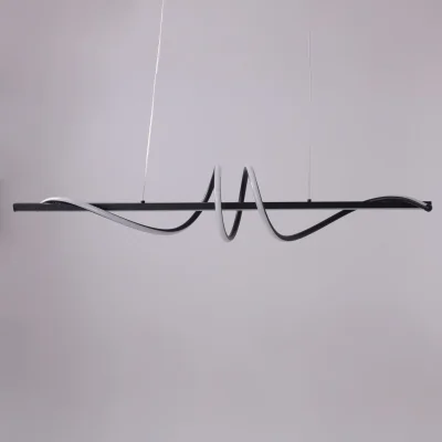 Светильник WAVE-2, потолочный, LED, 100 см, черный_5