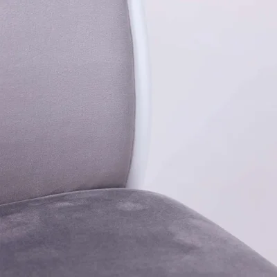 Стул DENVER, светло-серый велюр HLR-20/белый_8