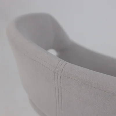 Стул барный BARNY-R 700, b20 SILVER LUX\белый_11