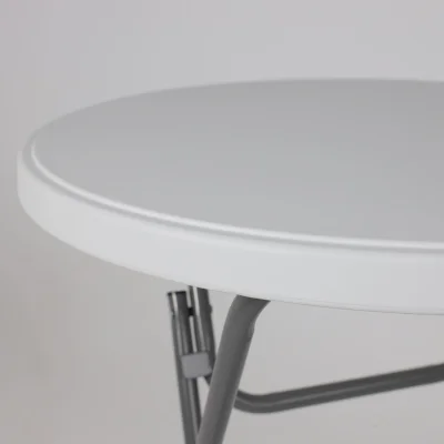 Стол складной Table AKS тип 20, белый (D80х110)_7