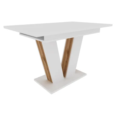 Стол раздвижной KAI, 1180*(1570)*720*760, (белый структурный)_9