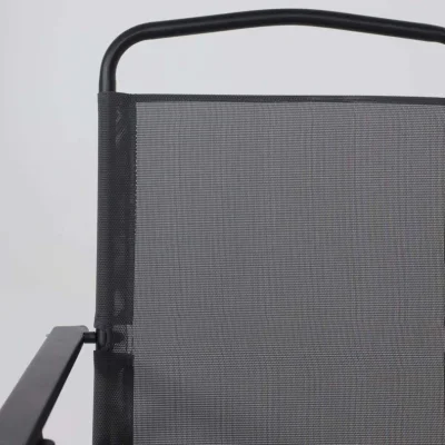 Кресло складное садовое HALO, серый/черный_4