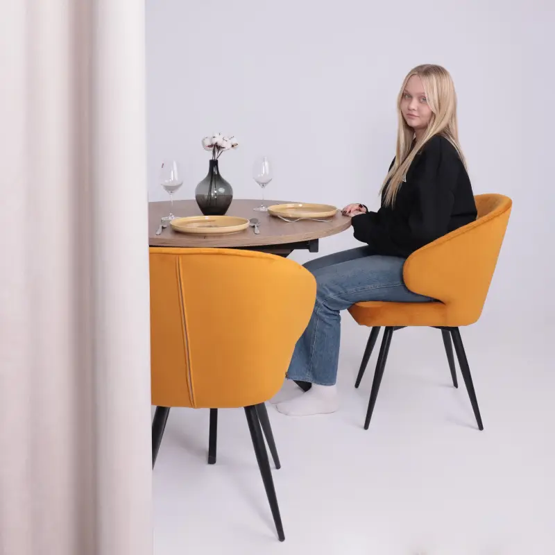 Стул ROB-R1 360, d16 OCHRE LUX\черный_preview_2