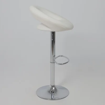 Кресло ROSA, экокожа белый/хром_4