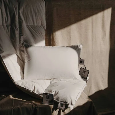 Одеяло "Эколь белый пух" 140*205, батист/пух_12