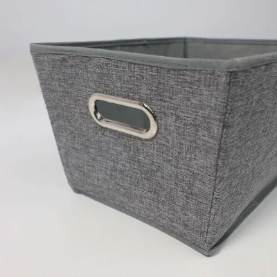 Контейнер для хранения MACKENZIE-3, размер S, серый, 33*25*19см_4