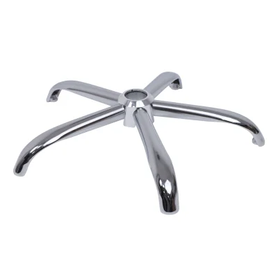 Основание стула, (крестовина R=300мм), (металл), хром фотография