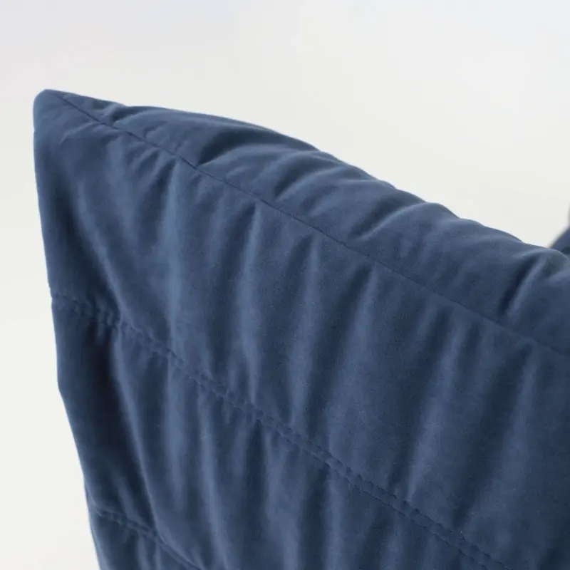 Бескаркасное кресло Француз BeanBag 90*45 / микровелюр, Джинс_preview_15