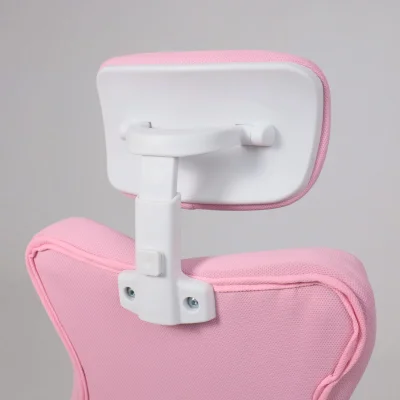 Кресло поворотное LOLU, ткань, розовый_18