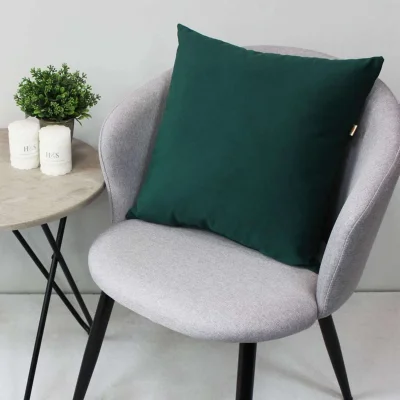 Подушка декоративная МАТЕХ ITAKA BASIS 43*43*10. Цвет темно-зеленый, арт. 63-865_2