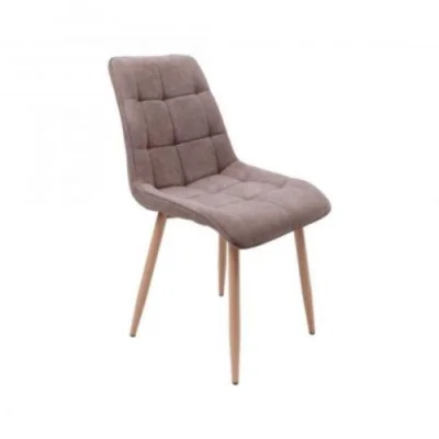 Стул FRED, серая ткань 1701-27/дуб фотография