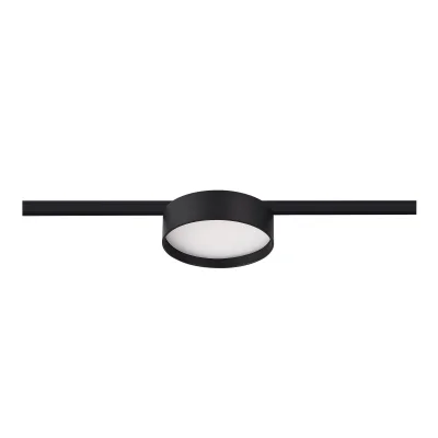 Магнитный трековый светильник Черный LED 1*12W 4000K 500Lm Ra>80 100° IP20 D113xH34 24V SUPER5_3