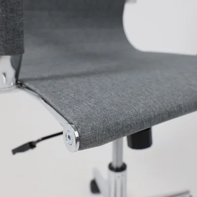 Кресло поворотное EVELIN, ткань, серый_7