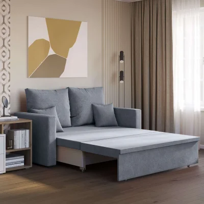 Диван-кровать ТУННЕ Ripple 995, серый (черные опоры)_5