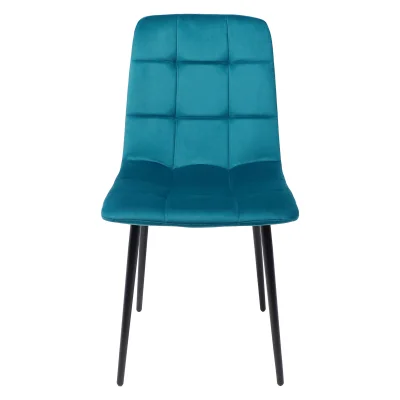 Стул AV 406-N, темно-бирюзовый бархат H-56/черный_6
