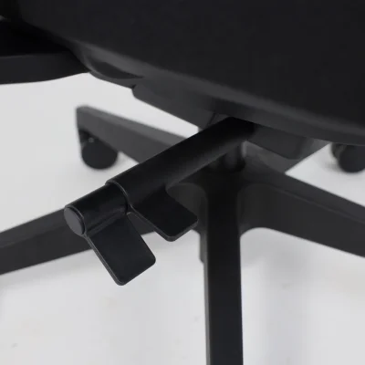 Кресло поворотное FENIX, черная сетка + ткань/черный полиамид_14