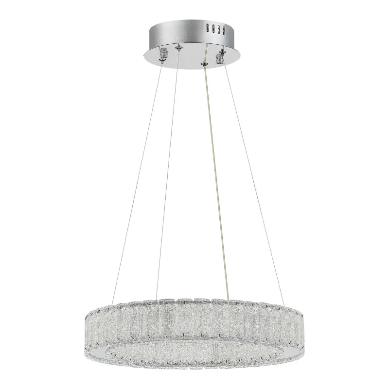 Люстра подвесная ST-Luce Хром/Хром LED 1*20W 3000K LATOZZO_preview_2