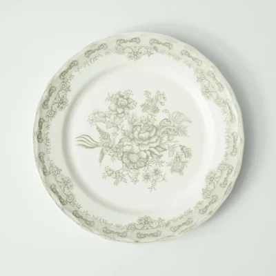 Блюдо BLOSSOM, керамика, зеленый, d21.5*2.7см_8