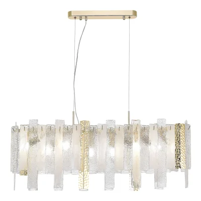 Люстра подвесная ST-Luce Золотистый/Белый, Золотистый E14 8*40W SCOLARE_3