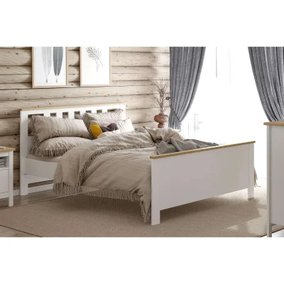 Кровать двойная САГА 140*200, белая/ясень (2.08.04.220.14 RU)_6